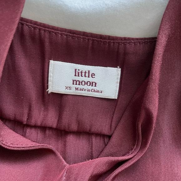Burgundy Aritzia Cropped Camisole - Picture 3 of 4